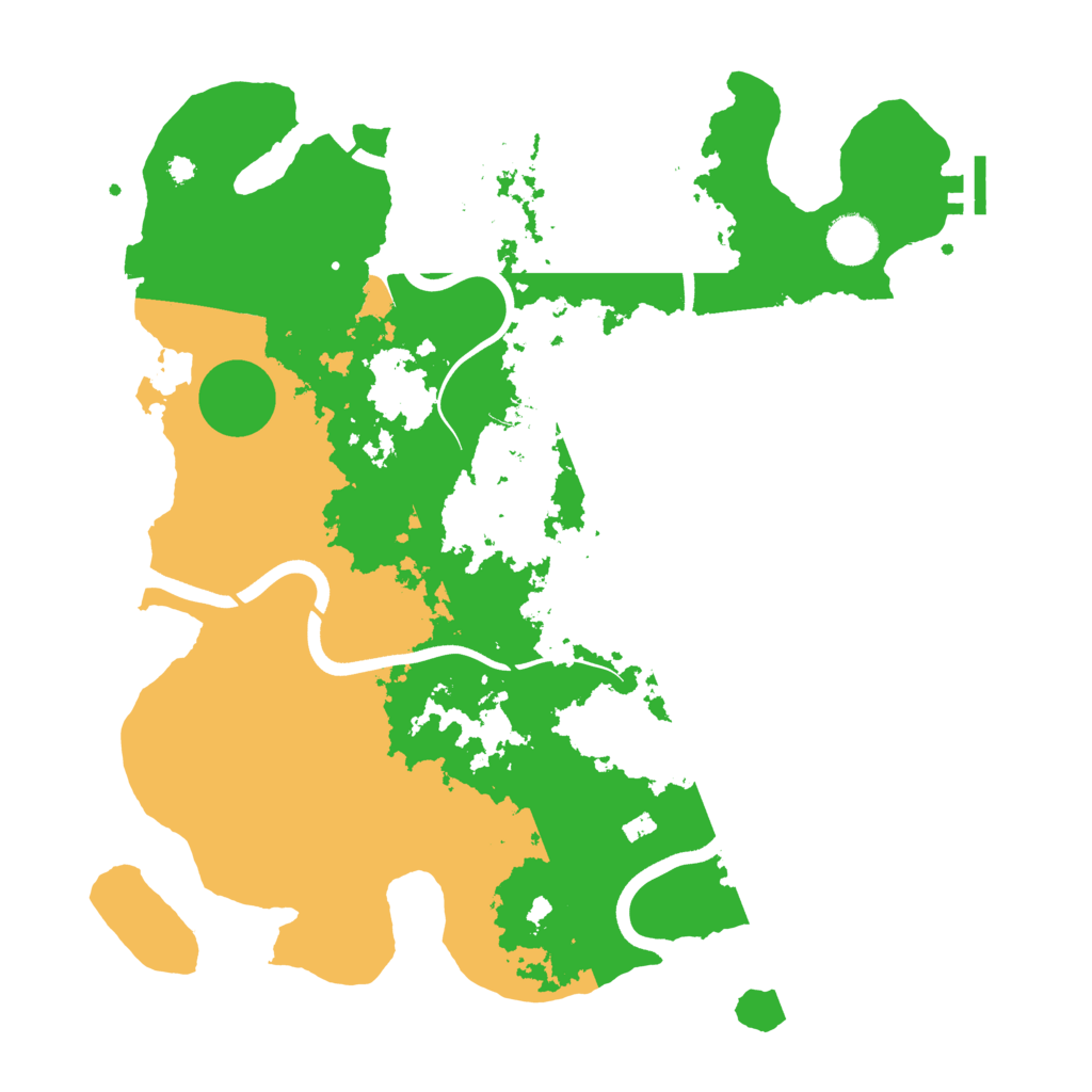 Biome Rust Map: Procedural Map, Size: 3750, Seed: 2044264416