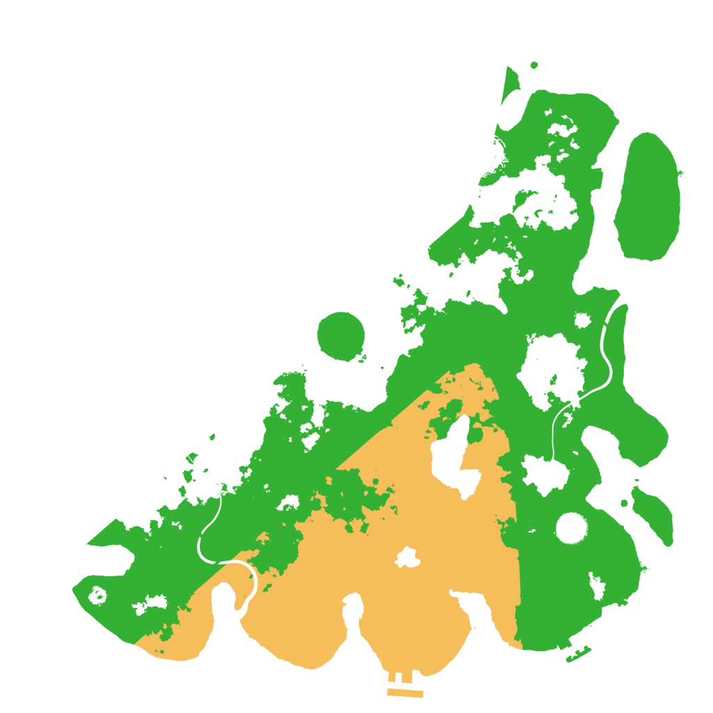 Biome Rust Map: Procedural Map, Size: 4000, Seed: 1552739216