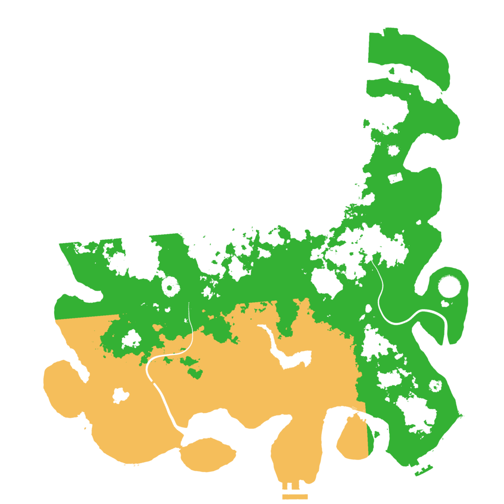 Biome Rust Map: Procedural Map, Size: 4000, Seed: 1519237927