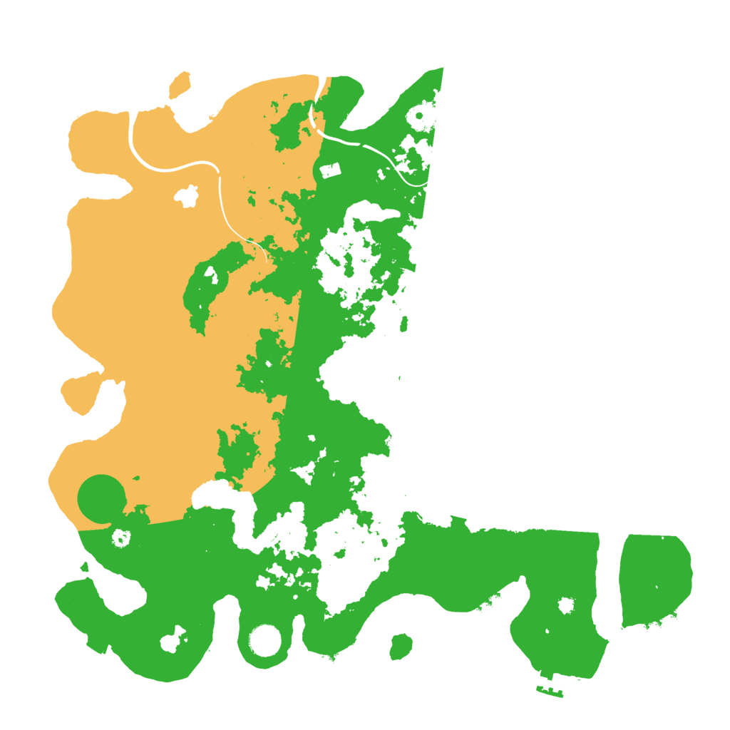Biome Rust Map: Procedural Map, Size: 4000, Seed: 1819661855