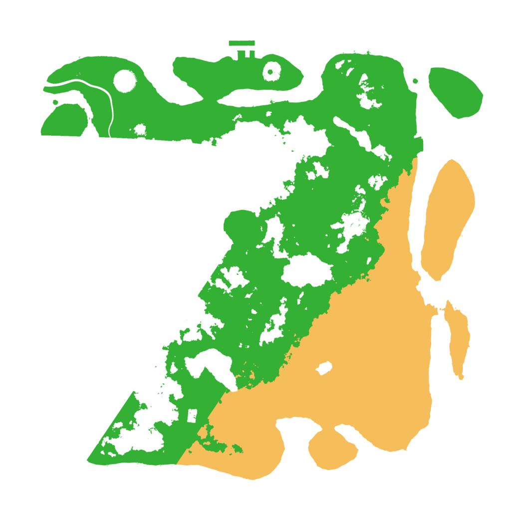 Biome Rust Map: Procedural Map, Size: 4000, Seed: 1313921358