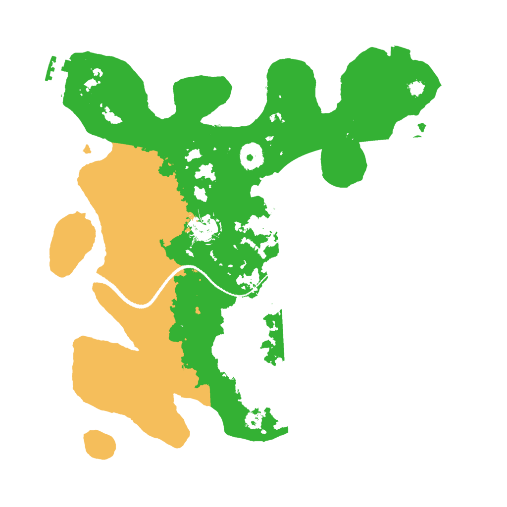 Biome Rust Map: Procedural Map, Size: 3000, Seed: 1744715484