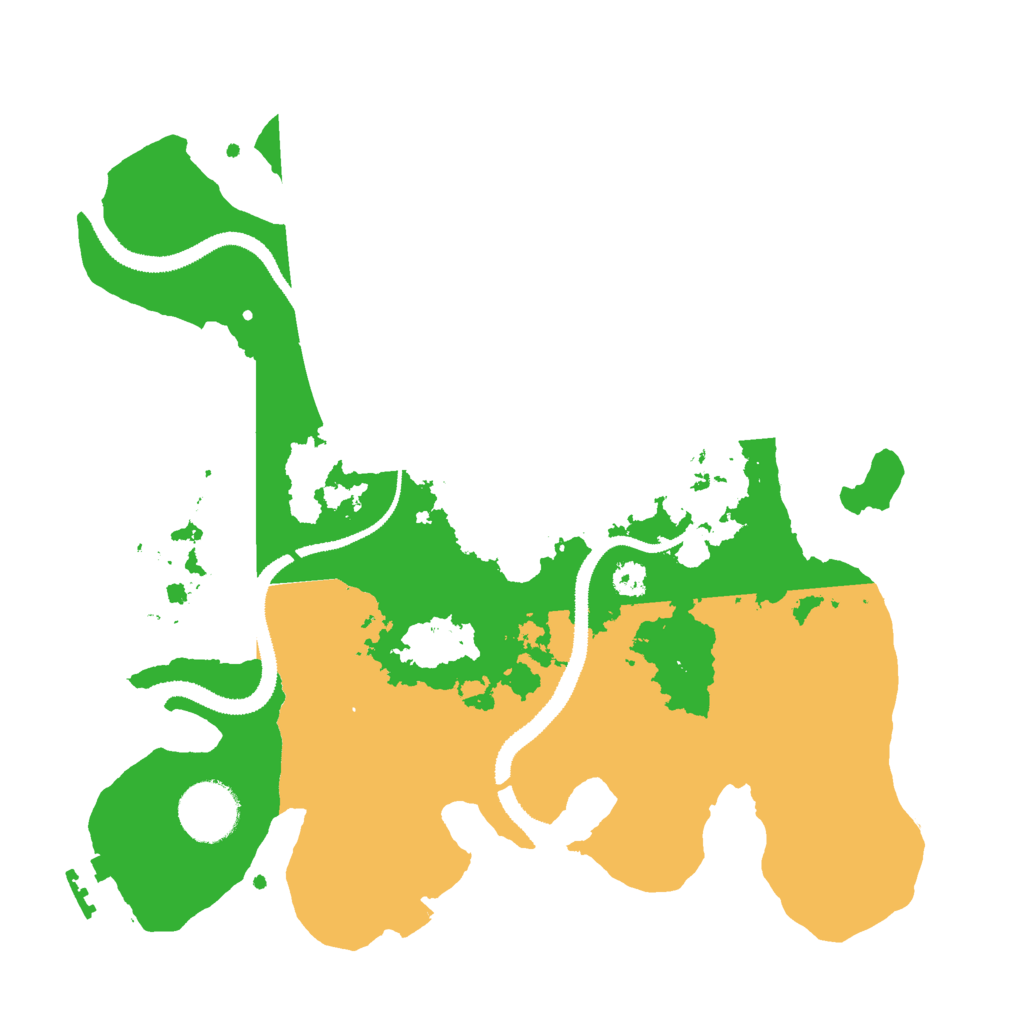 Biome Rust Map: Procedural Map, Size: 3000, Seed: 6763