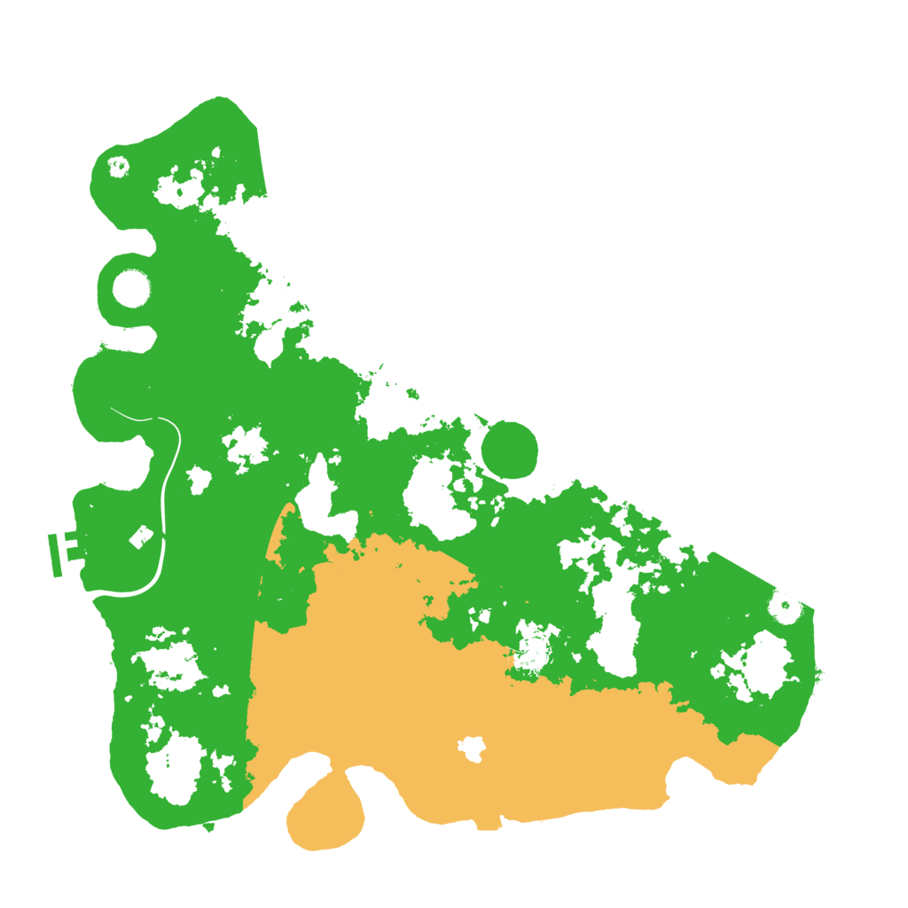 Biome Rust Map: Procedural Map, Size: 4250, Seed: 876549096