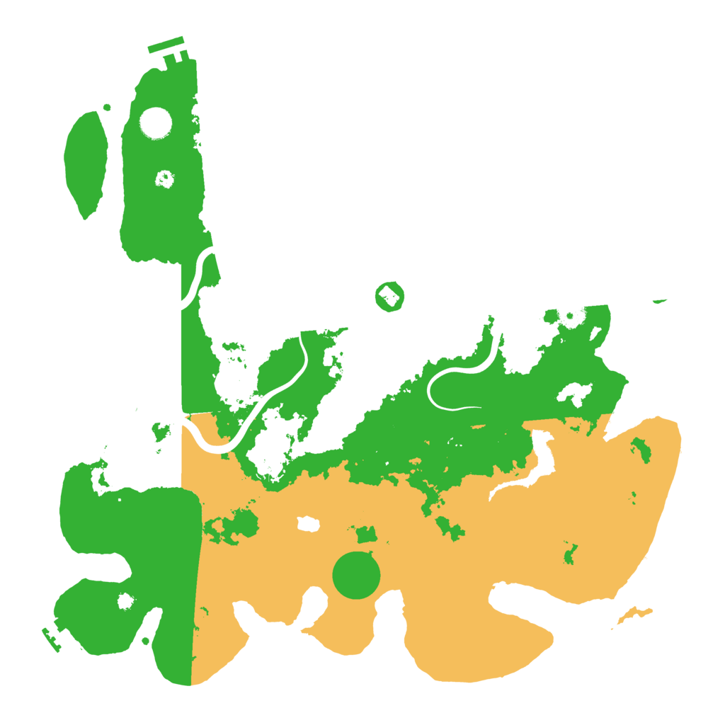 Biome Rust Map: Procedural Map, Size: 4000, Seed: 6763