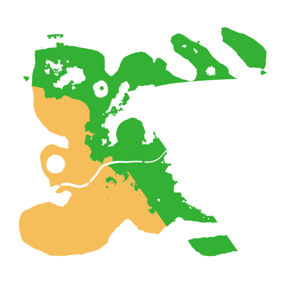 Biome Rust Map: Procedural Map, Size: 2800, Seed: 1370553115