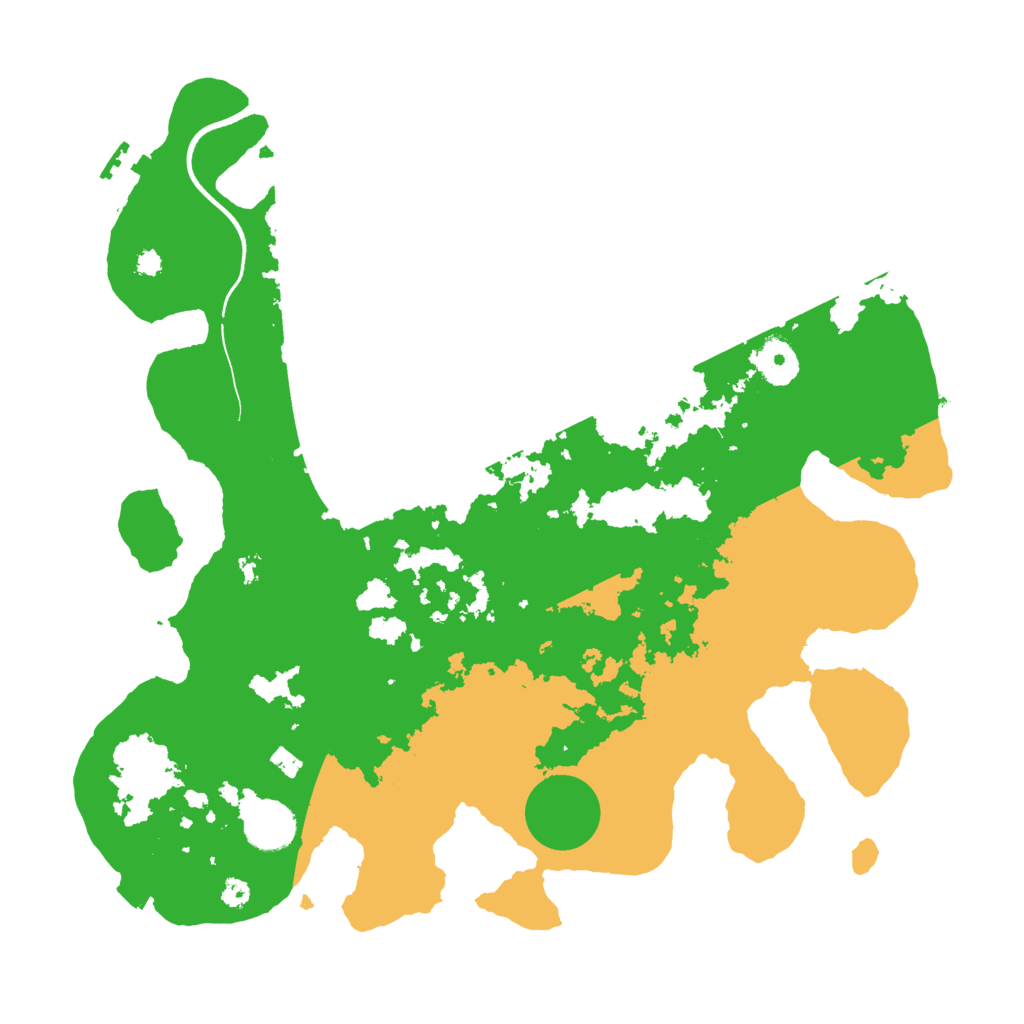 Biome Rust Map: Procedural Map, Size: 3600, Seed: 897313