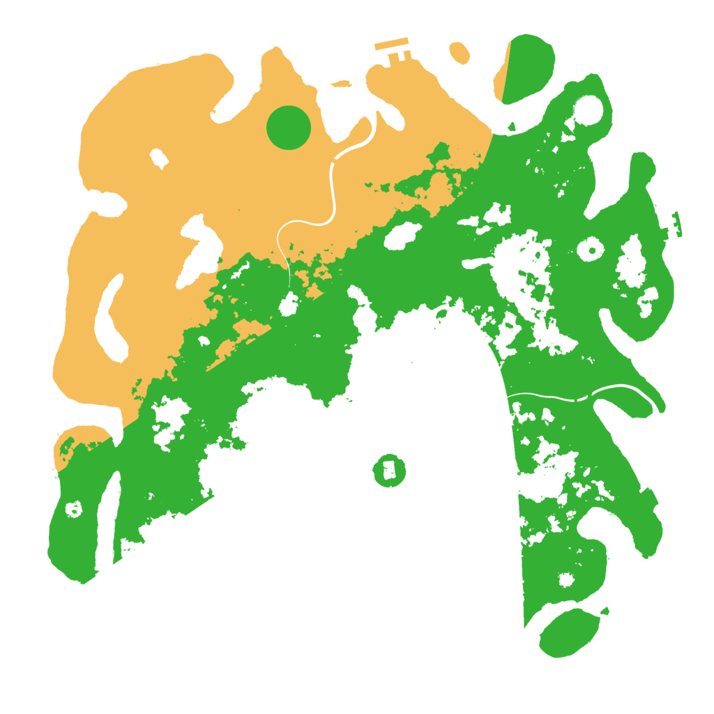 Biome Rust Map: Procedural Map, Size: 4250, Seed: 873