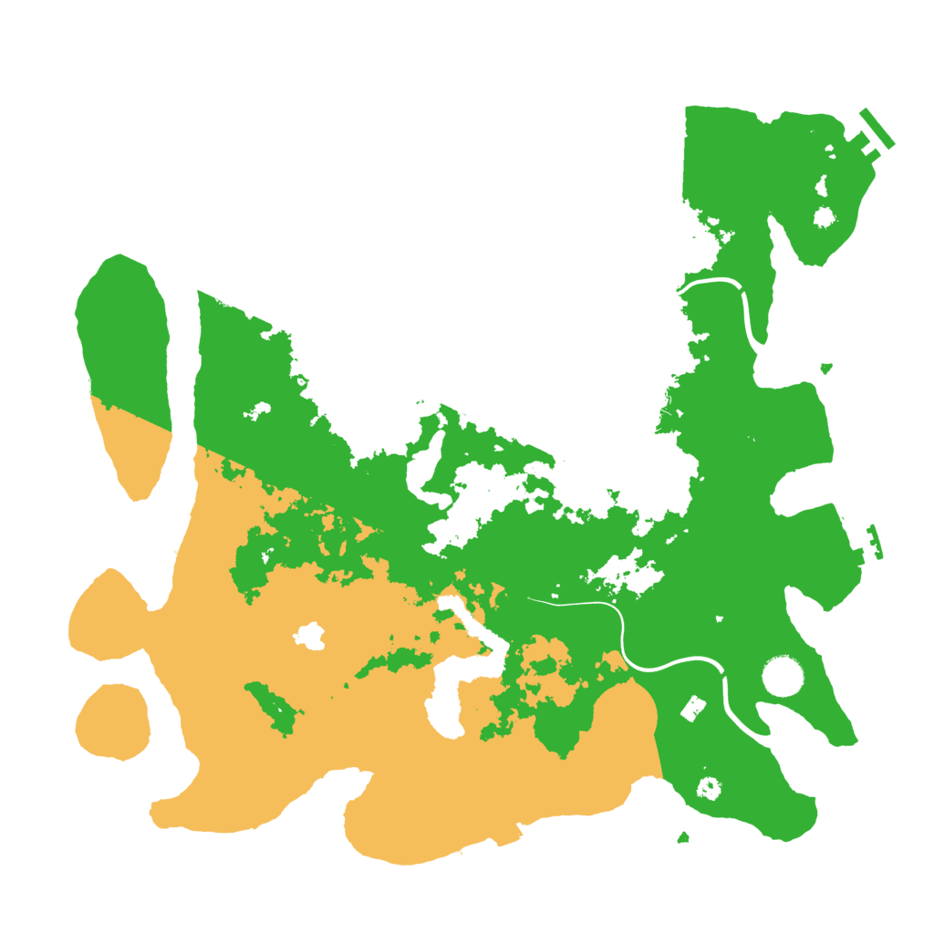 Biome Rust Map: Procedural Map, Size: 4000, Seed: 1157608251