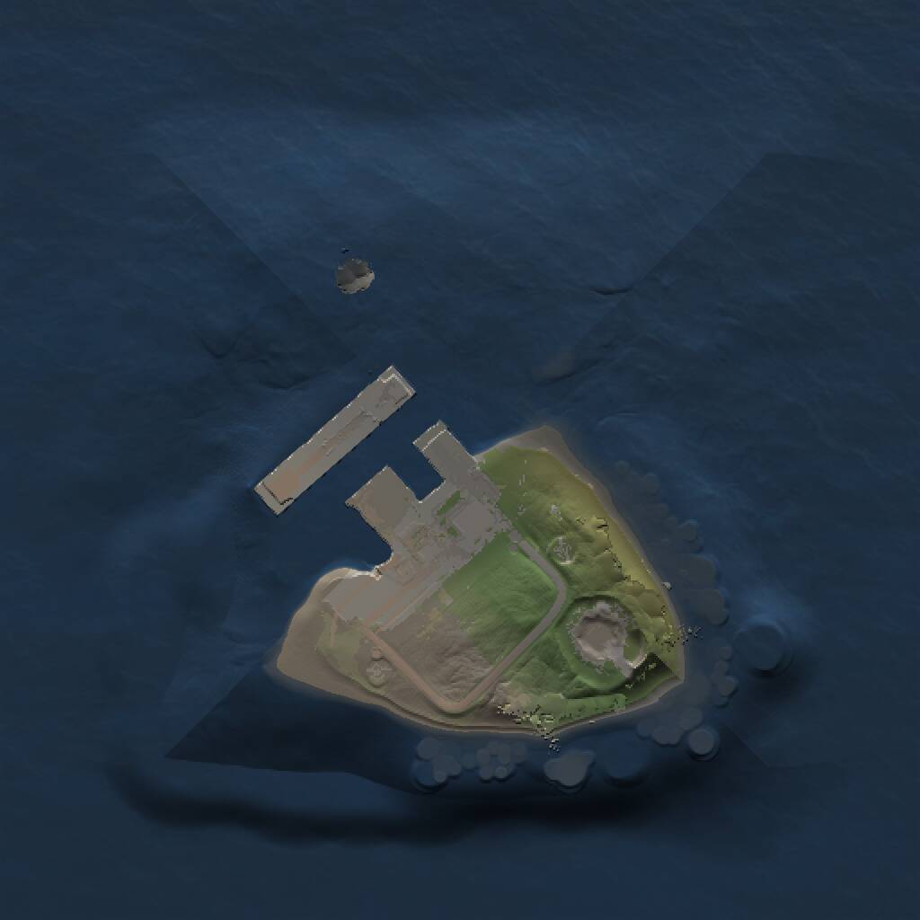 Rust Map: Procedural Map, Size: 1000, Seed: 78321114, 2 Monuments