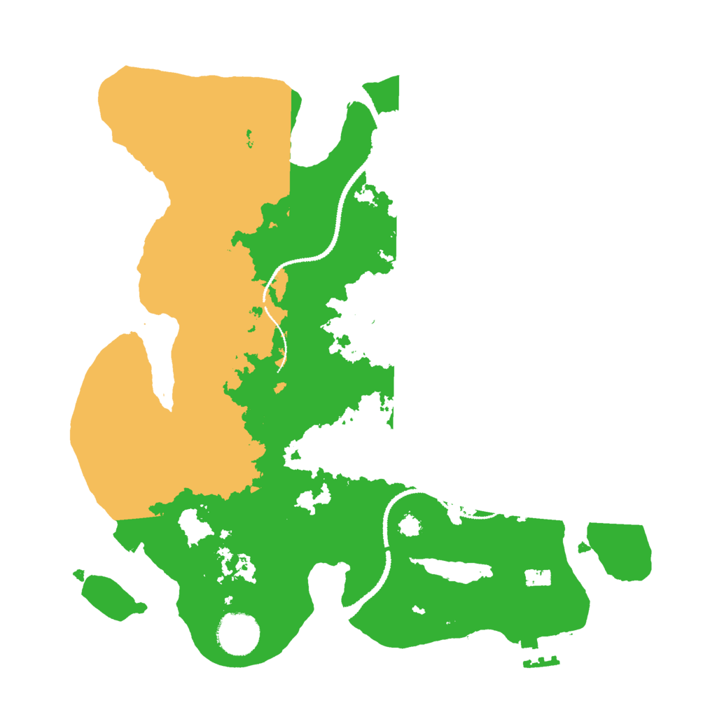 Biome Rust Map: Procedural Map, Size: 3000, Seed: 1105586954