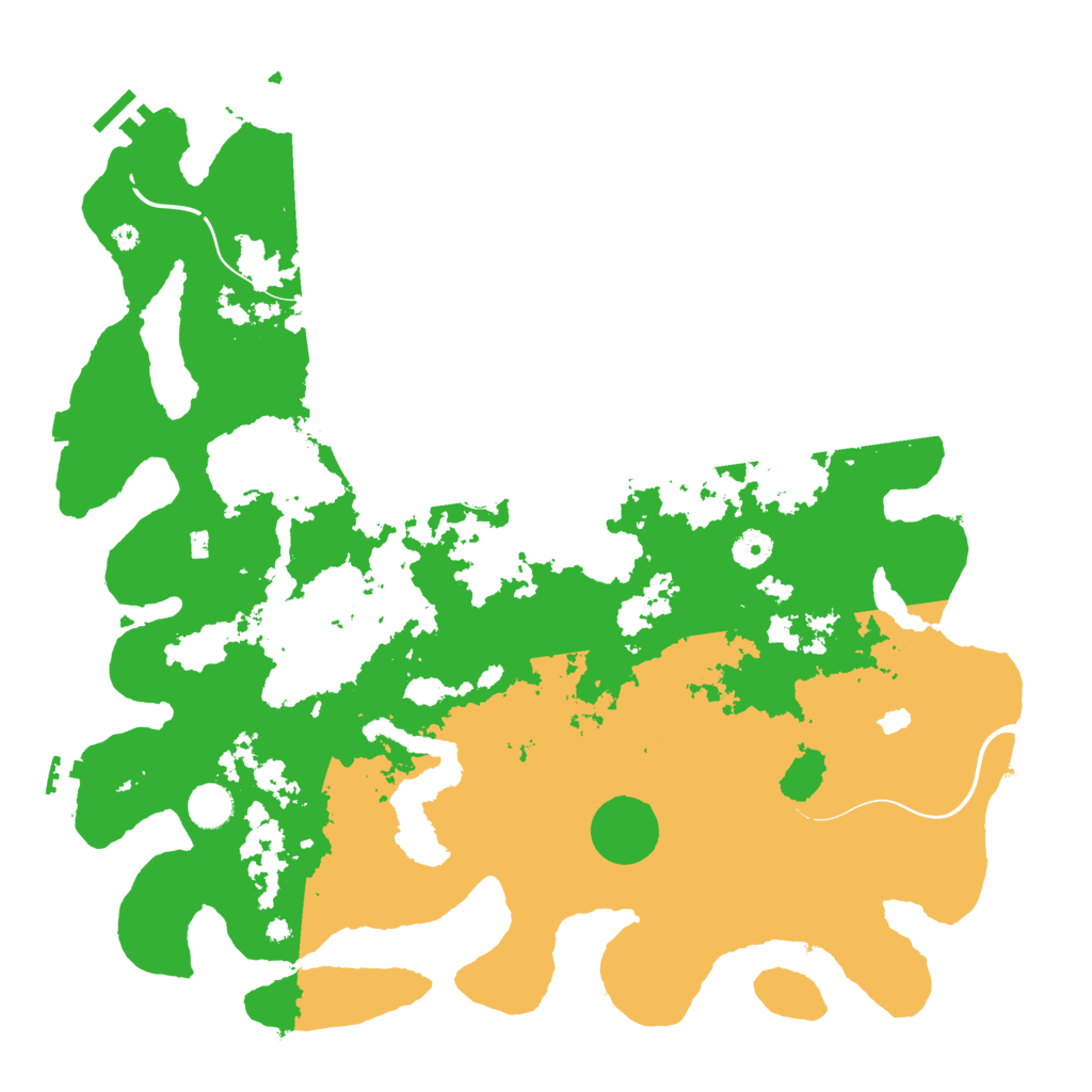 Biome Rust Map: Procedural Map, Size: 4250, Seed: 1522097191