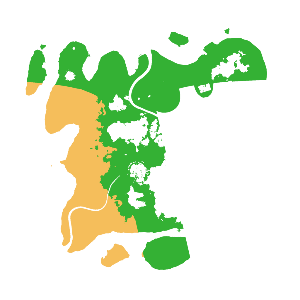 Biome Rust Map: Procedural Map, Size: 2800, Seed: 1765431442