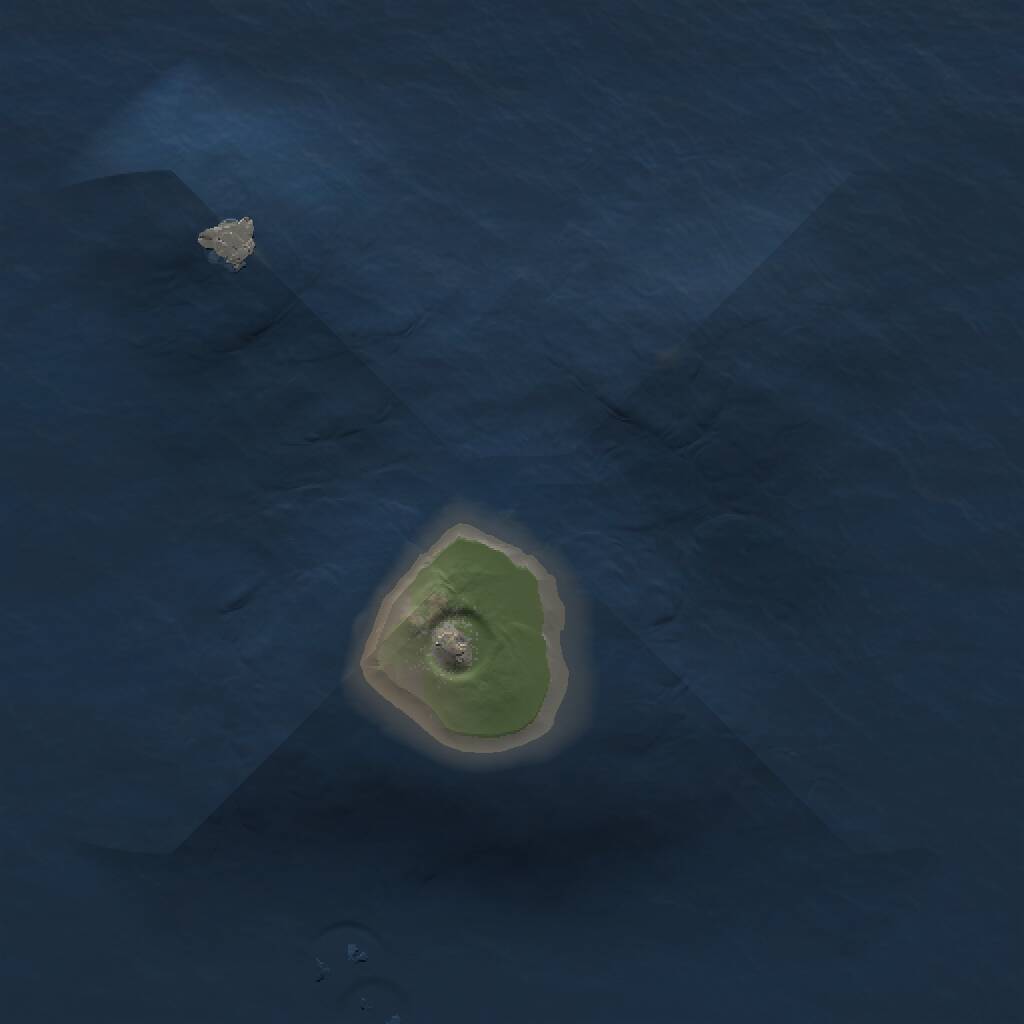 Rust Map: Procedural Map, Size: 1000, Seed: 13254, 1 Monuments