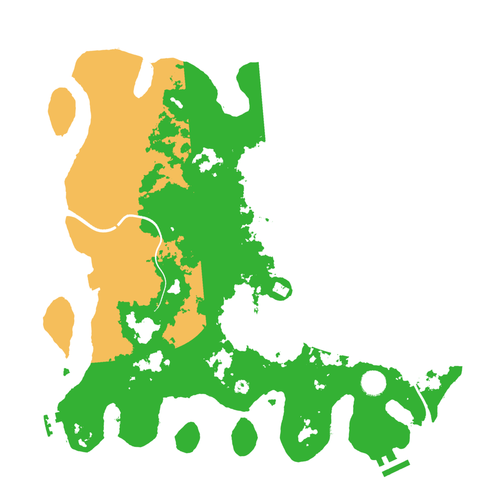 Biome Rust Map: Procedural Map, Size: 3500, Seed: 1341912062