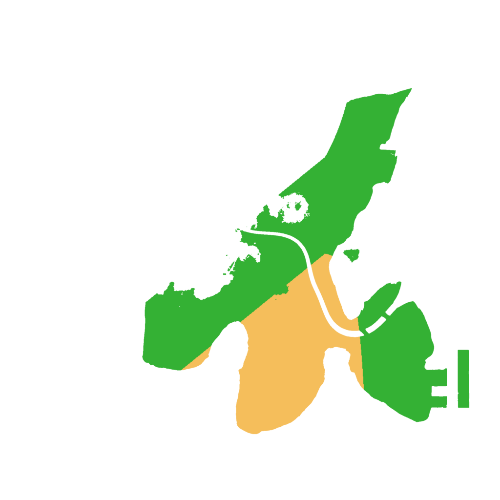 Biome Rust Map: Procedural Map, Size: 1750, Seed: 83745