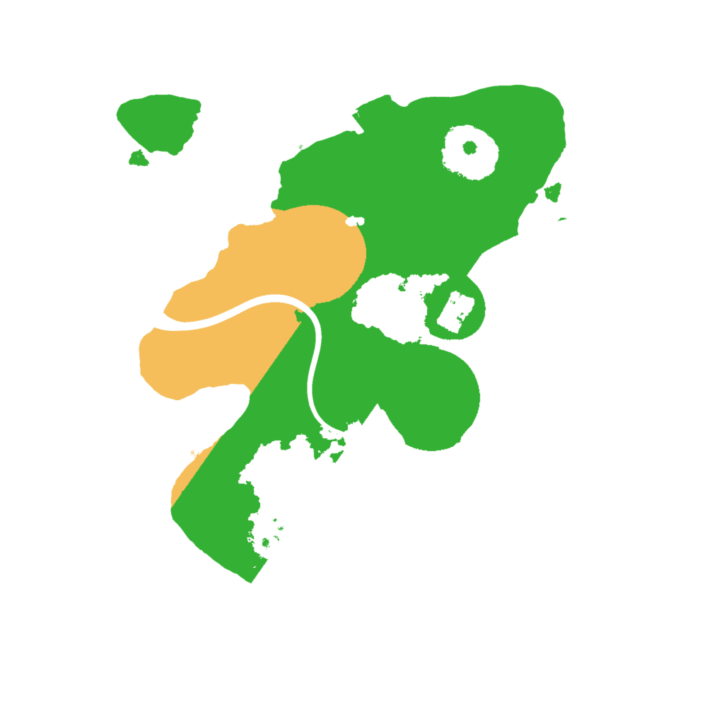 Biome Rust Map: Procedural Map, Size: 2000, Seed: 178608639