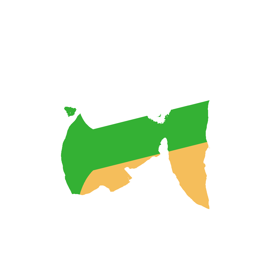 Biome Rust Map: Procedural Map, Size: 1230, Seed: 1