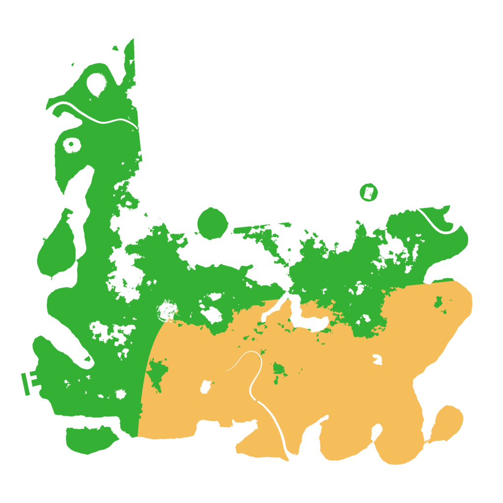Biome Rust Map: Procedural Map, Size: 4500, Seed: 823451471