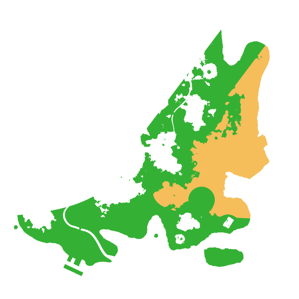 Biome Rust Map: Procedural Map, Size: 3000, Seed: 1550996862