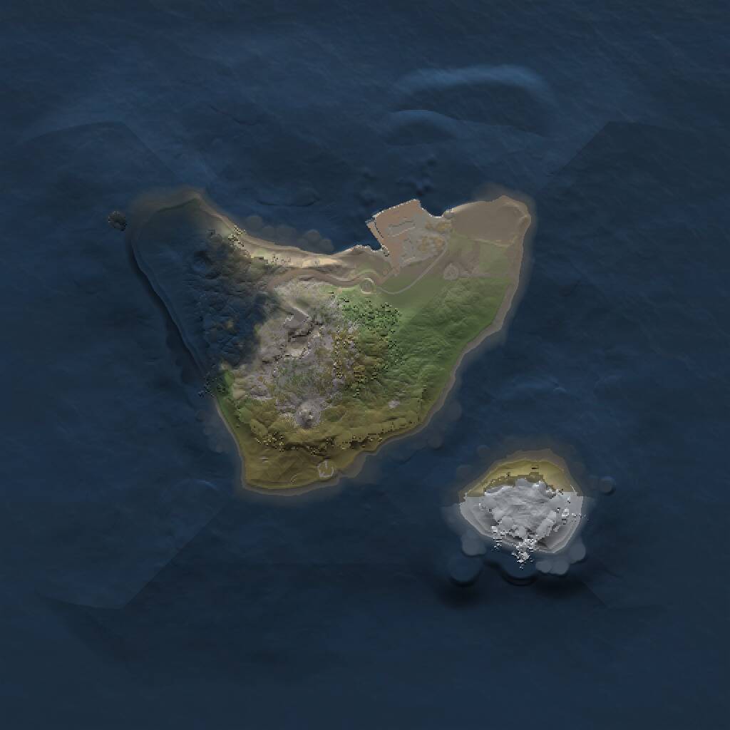 Rust Map: Procedural Map, Size: 1500, Seed: 1448672890, 1 Monuments