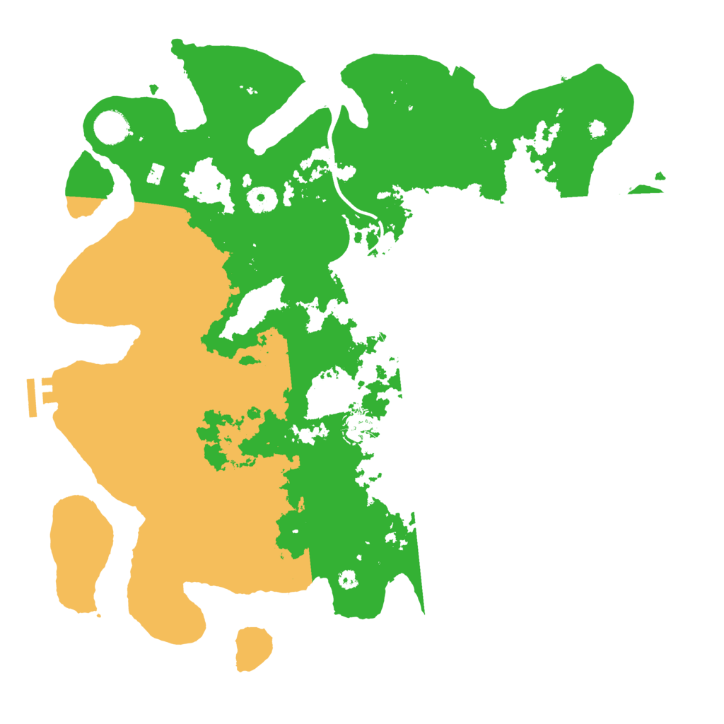 Biome Rust Map: Procedural Map, Size: 3800, Seed: 477833483