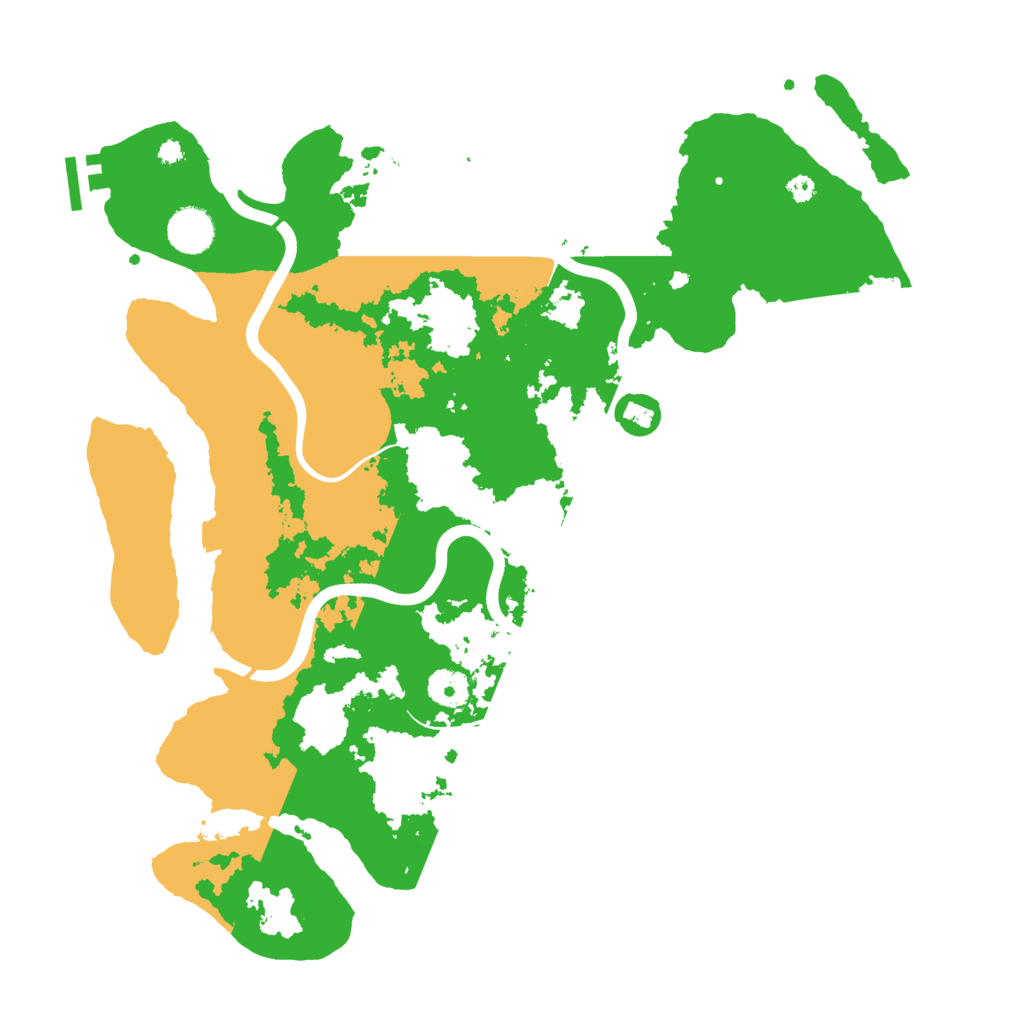 Biome Rust Map: Procedural Map, Size: 3850, Seed: 1117115456