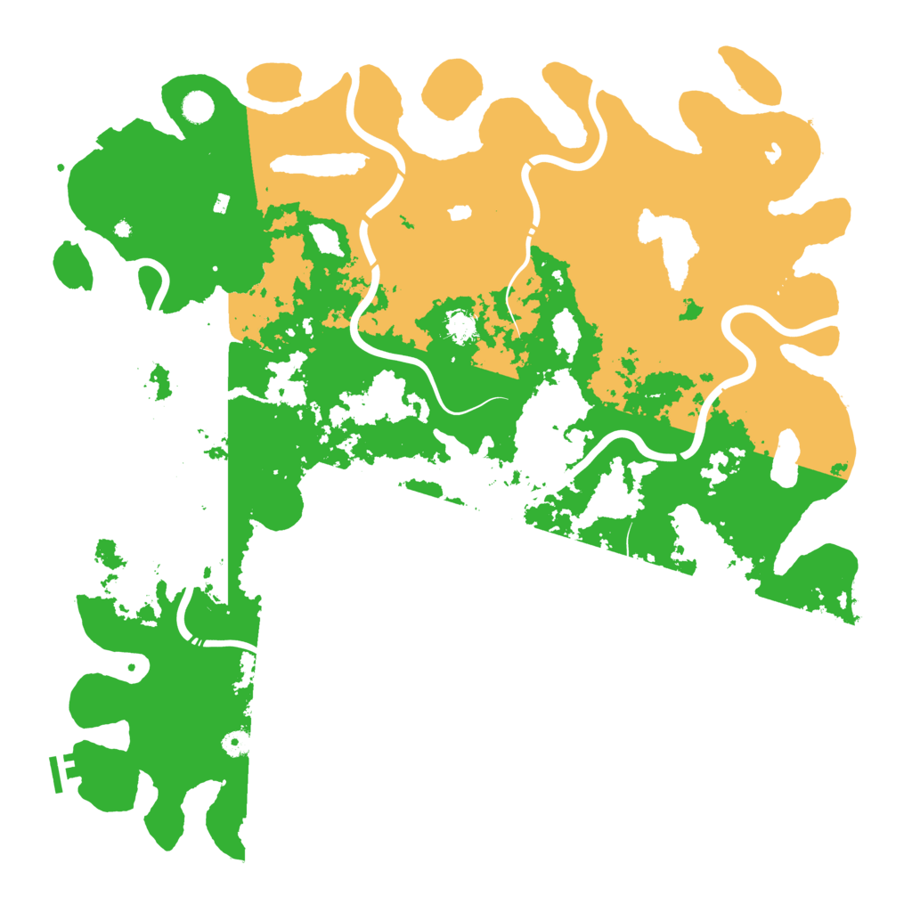 Biome Rust Map: Procedural Map, Size: 5000, Seed: 2118446392