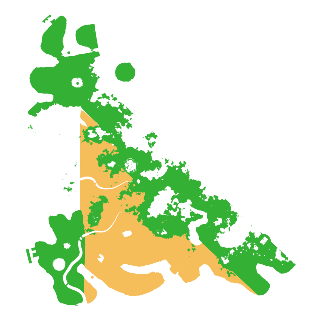 Biome Rust Map: Procedural Map, Size: 4500, Seed: 641391