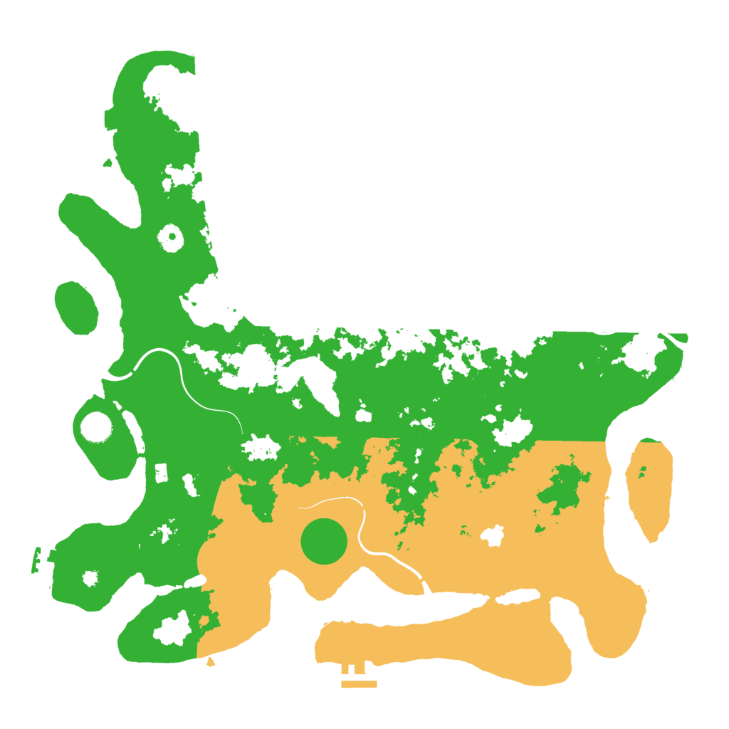 Biome Rust Map: Procedural Map, Size: 4150, Seed: 49989