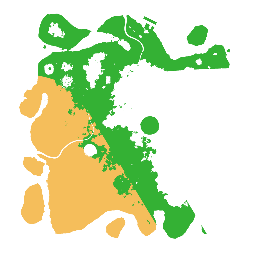 Biome Rust Map: Procedural Map, Size: 3750, Seed: 1486785590
