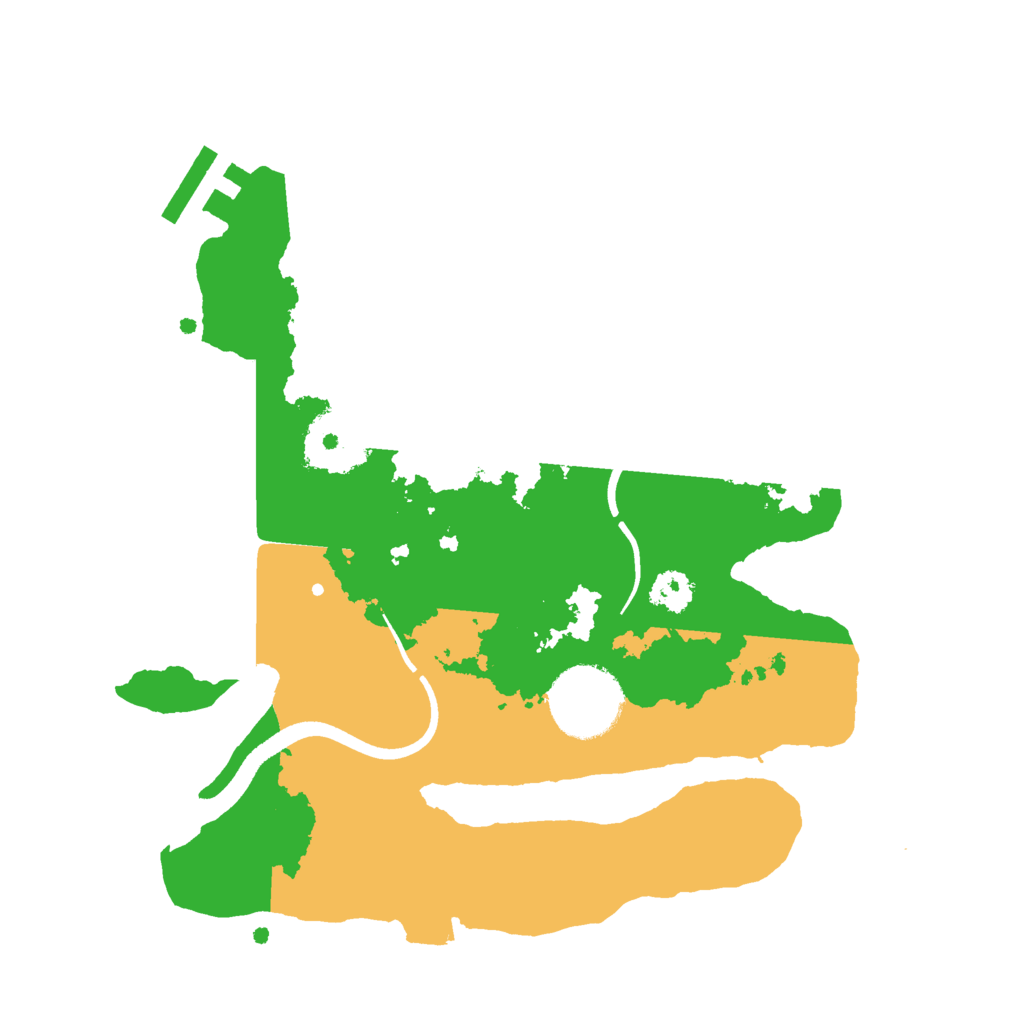 Biome Rust Map: Procedural Map, Size: 2500, Seed: 1446764667