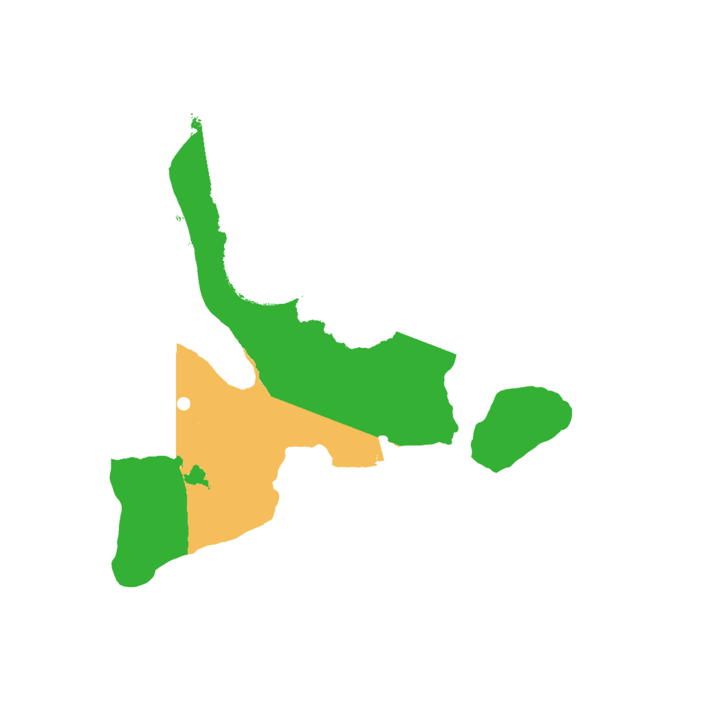 Biome Rust Map: Procedural Map, Size: 1600, Seed: 496524730