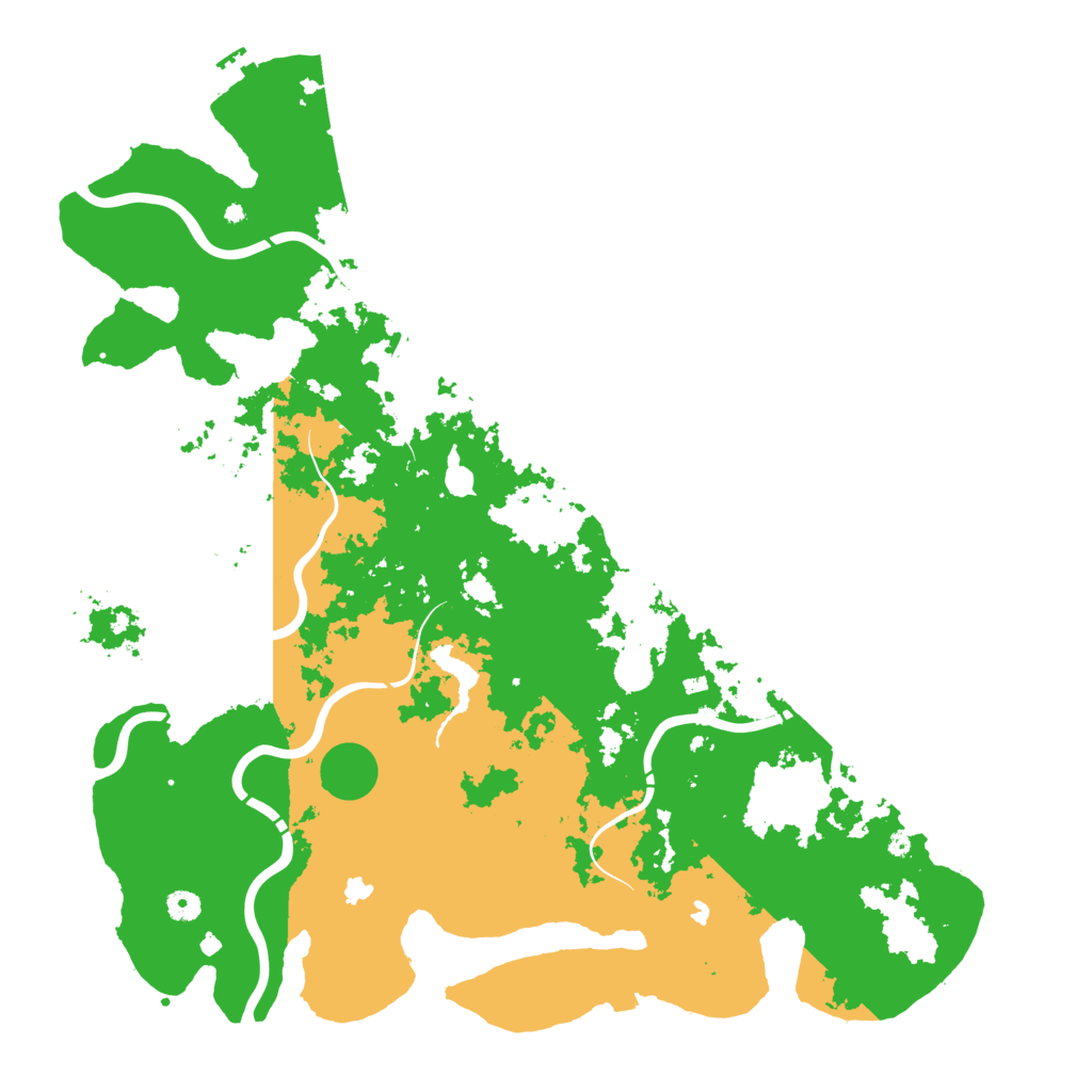 Biome Rust Map: Procedural Map, Size: 5000, Seed: 646646