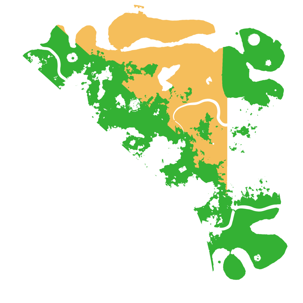 Biome Rust Map: Procedural Map, Size: 4500, Seed: 465640225