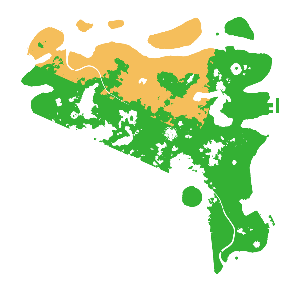 Biome Rust Map: Procedural Map, Size: 4000, Seed: 952331931