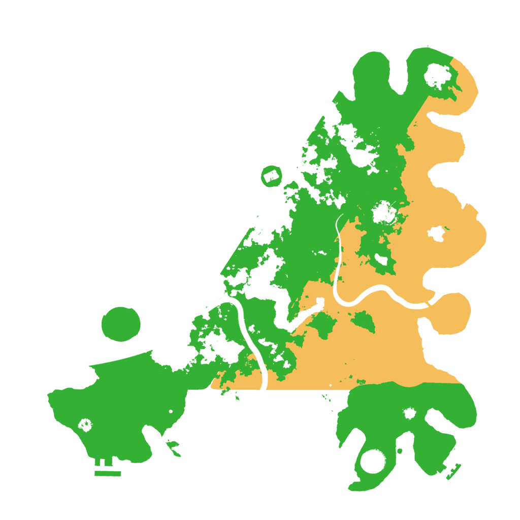 Biome Rust Map: Procedural Map, Size: 4000, Seed: 738048689