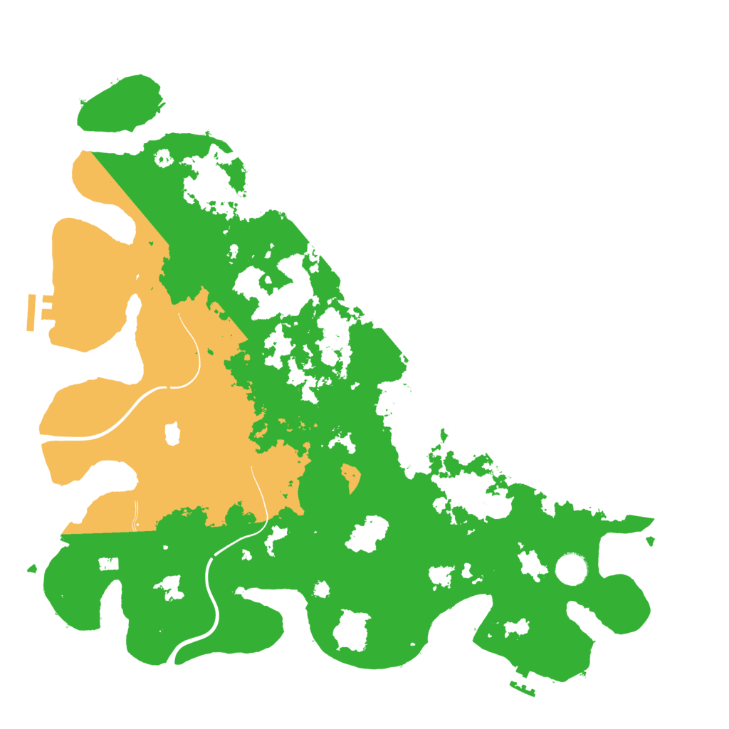 Biome Rust Map: Procedural Map, Size: 4000, Seed: 1158411676