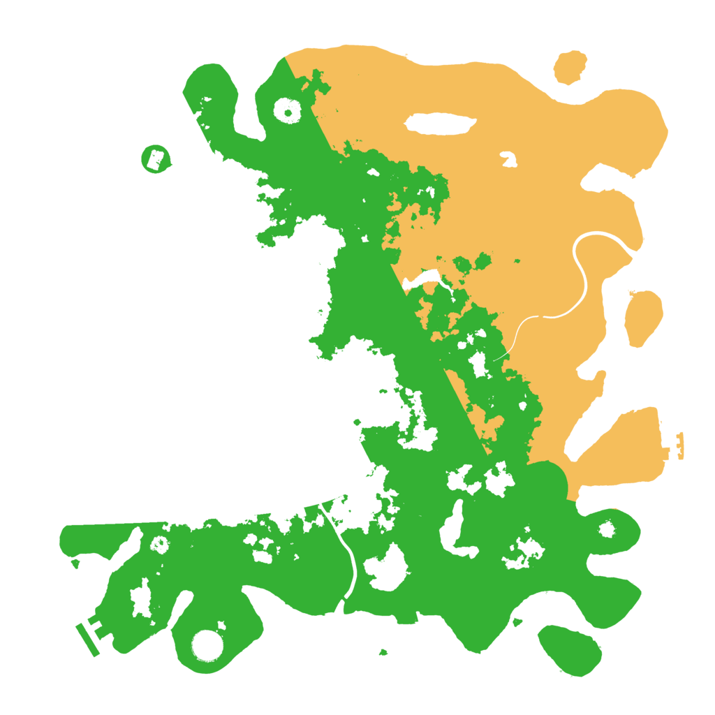 Biome Rust Map: Procedural Map, Size: 4000, Seed: 786082113