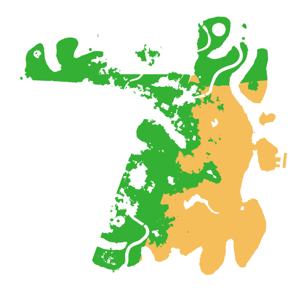 Biome Rust Map: Procedural Map, Size: 4000, Seed: 1084474334