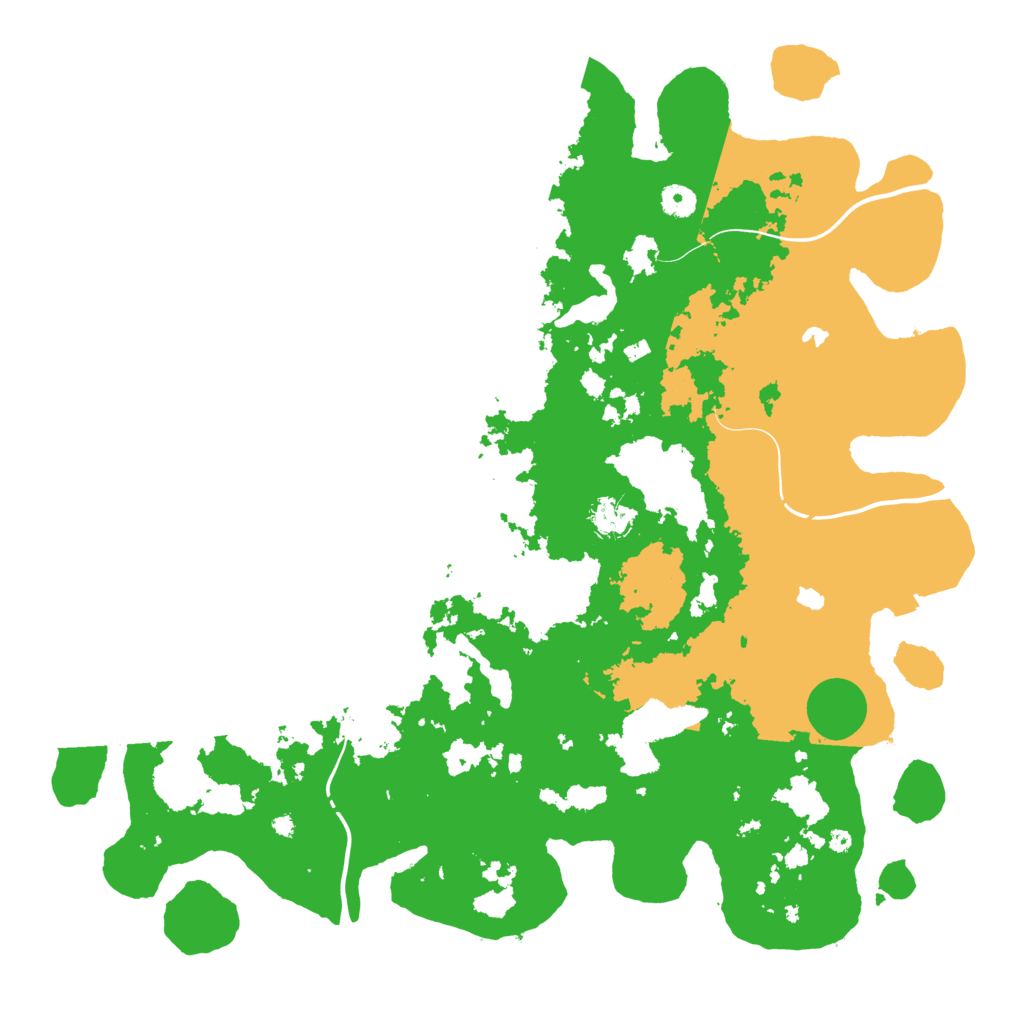 Biome Rust Map: Procedural Map, Size: 4500, Seed: 771659832