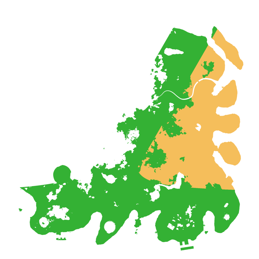 Biome Rust Map: Procedural Map, Size: 4000, Seed: 586990056