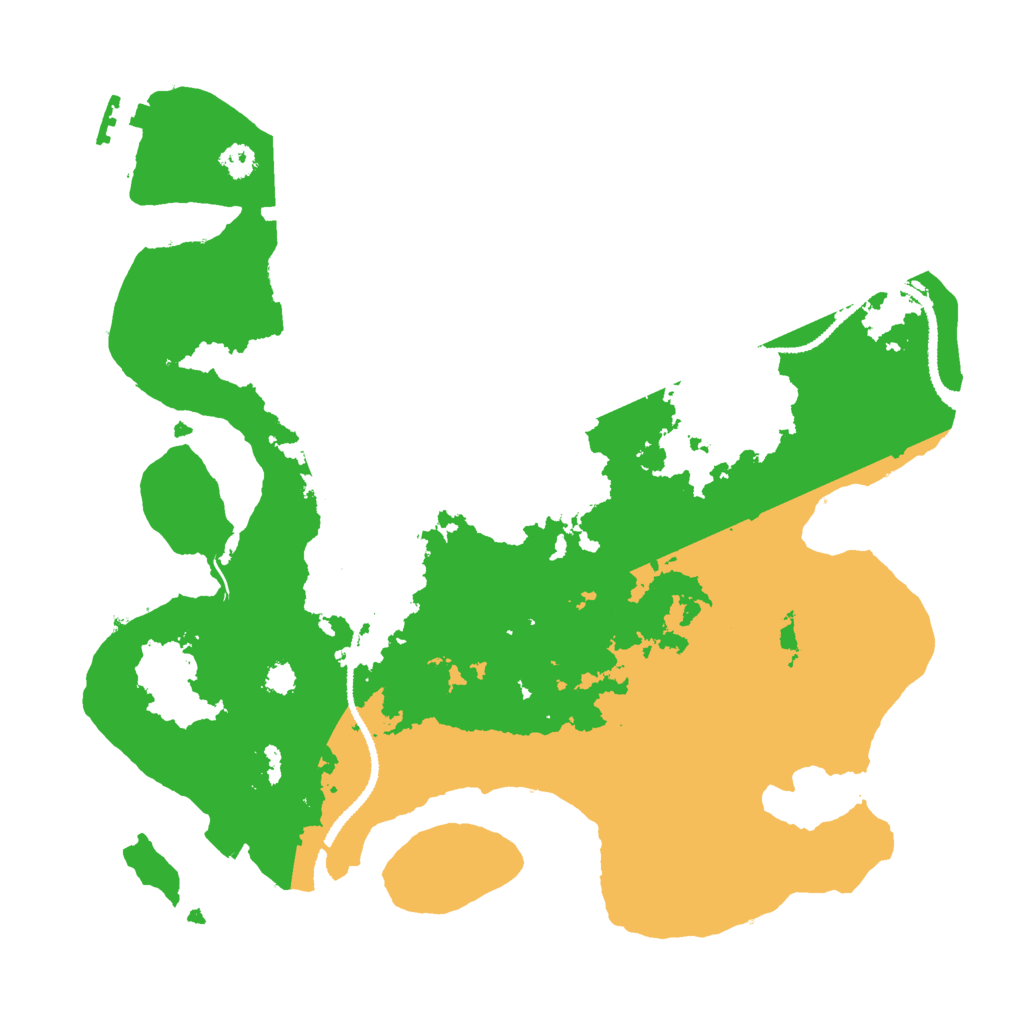Biome Rust Map: Procedural Map, Size: 3000, Seed: 93562