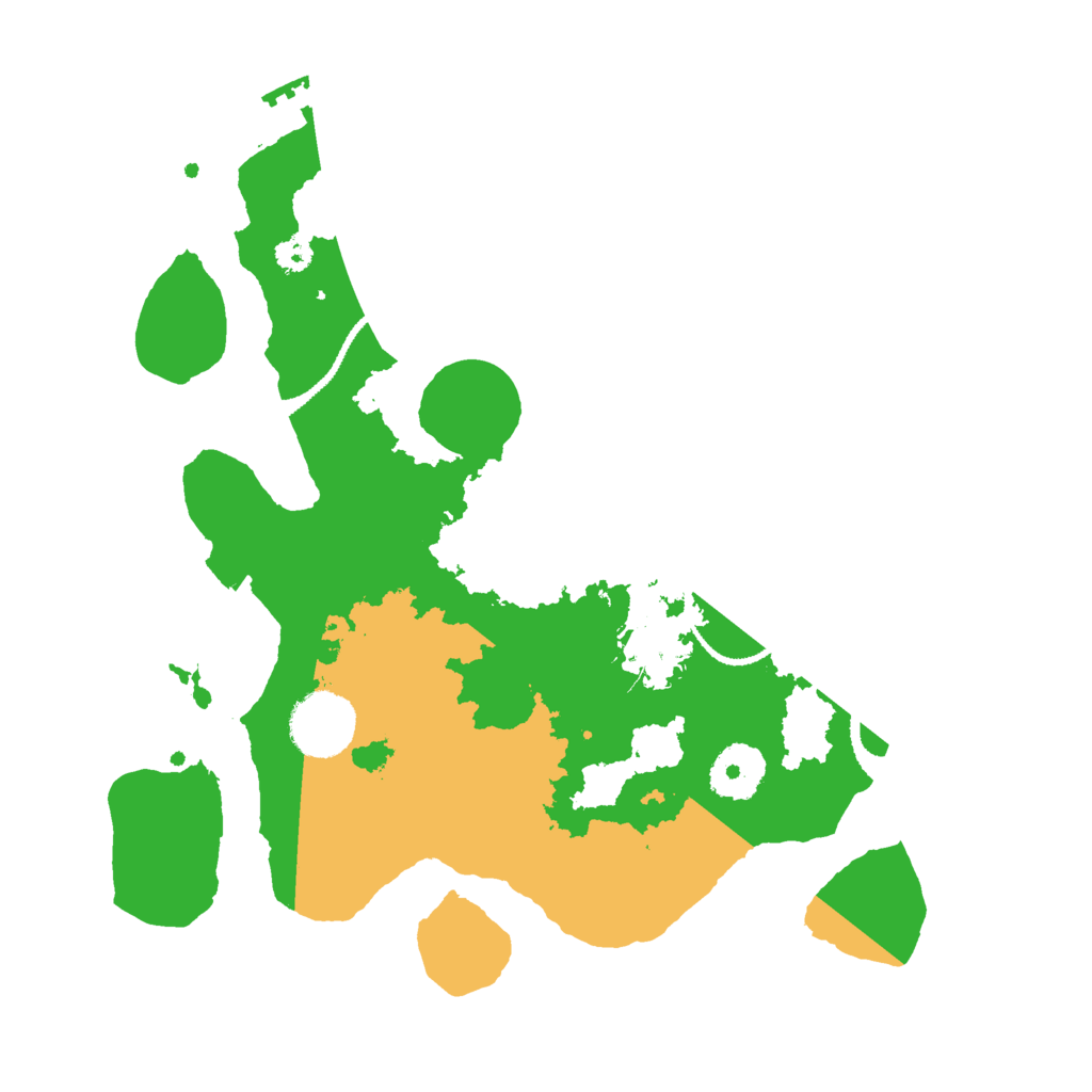 Biome Rust Map: Procedural Map, Size: 3000, Seed: 1067804461