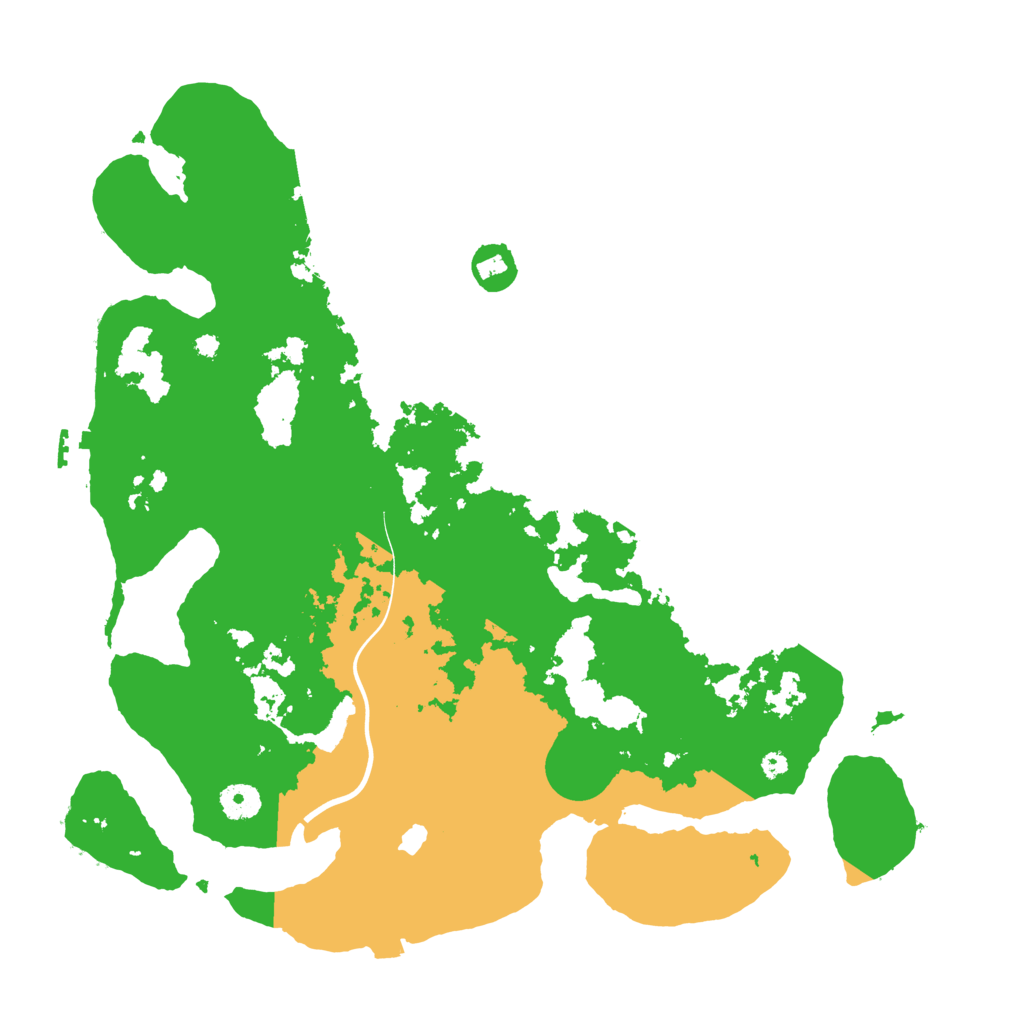 Biome Rust Map: Procedural Map, Size: 4000, Seed: 753684261