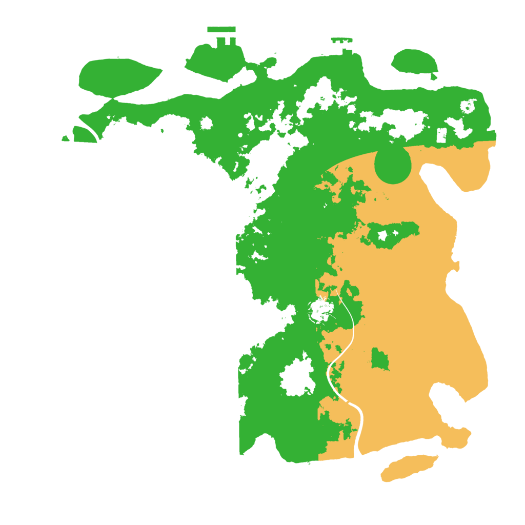 Biome Rust Map: Procedural Map, Size: 3750, Seed: 1694295978