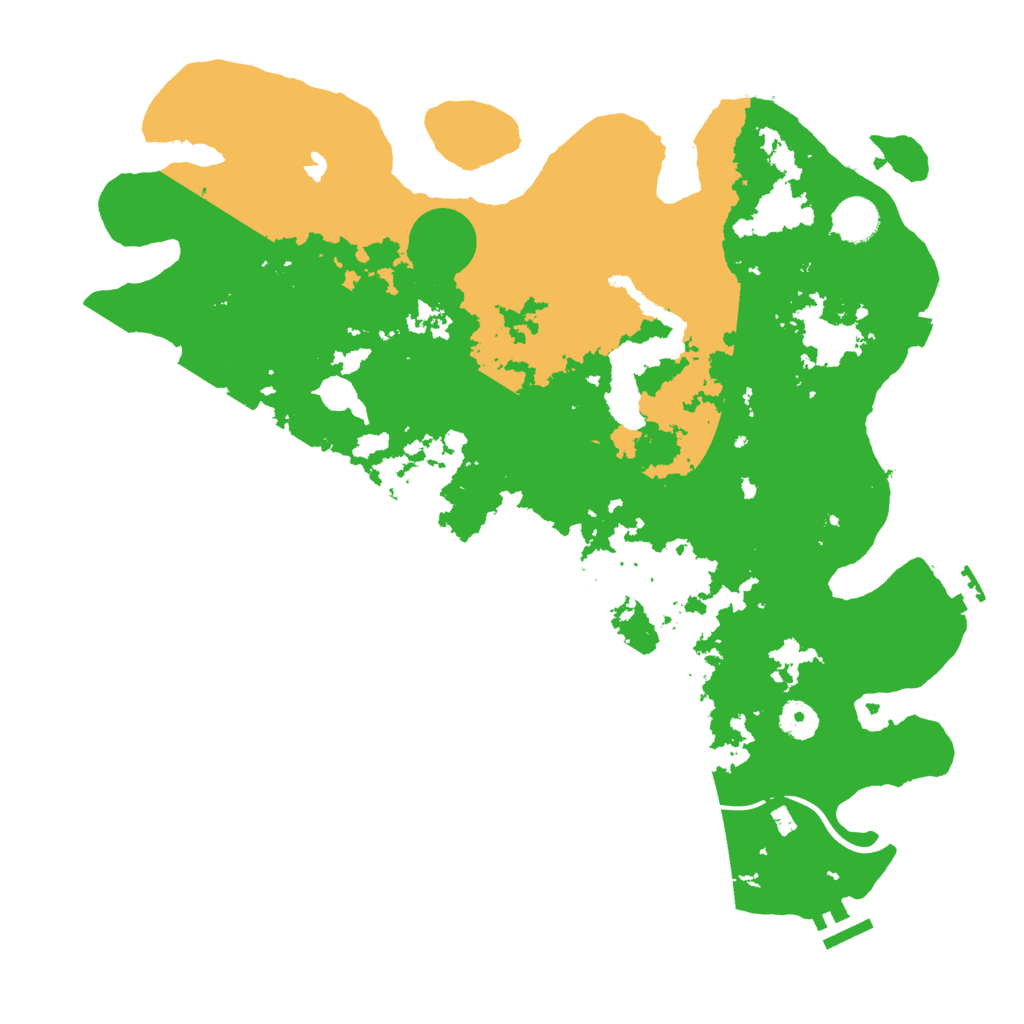 Biome Rust Map: Procedural Map, Size: 4000, Seed: 123116189
