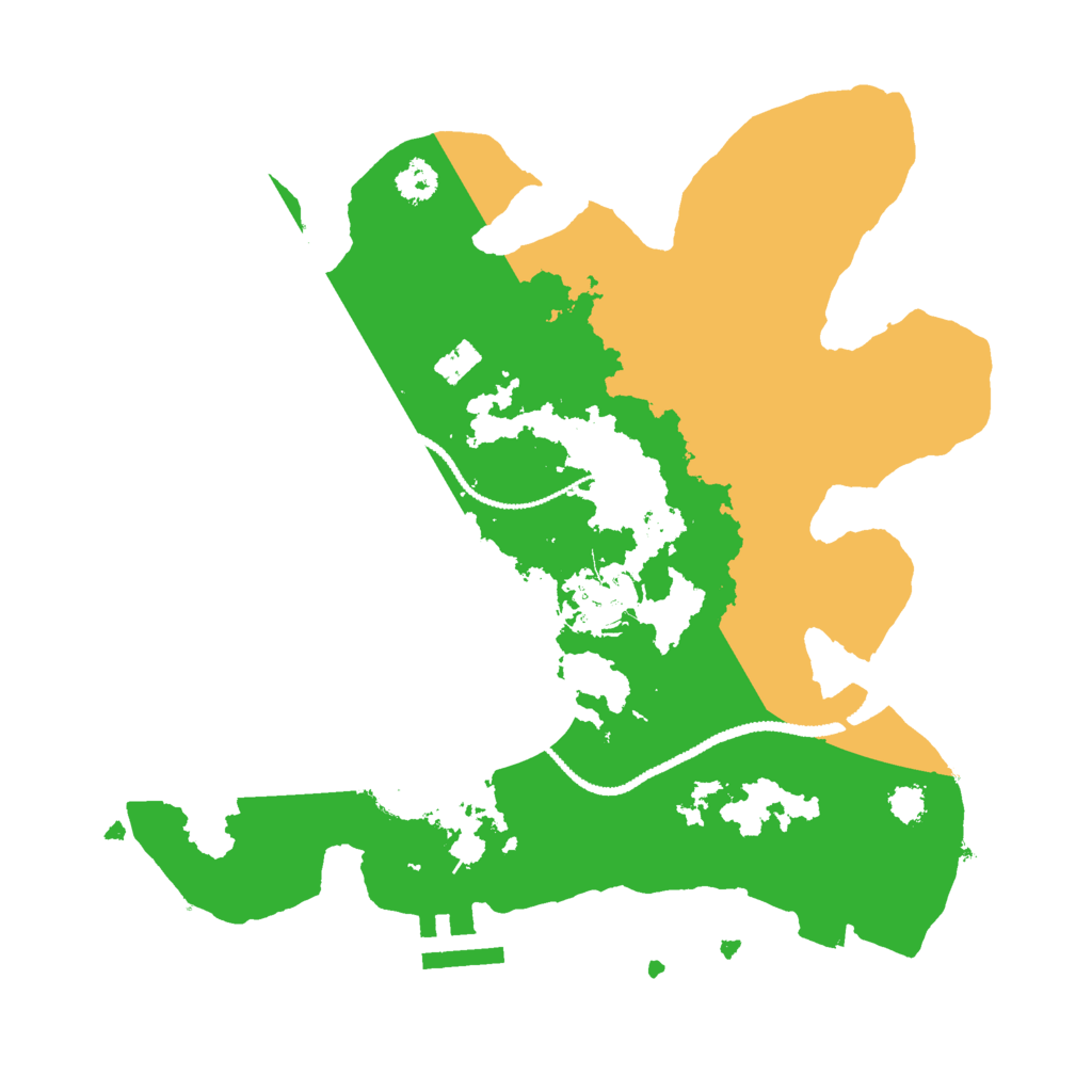 Biome Rust Map: Procedural Map, Size: 2700, Seed: 798242907