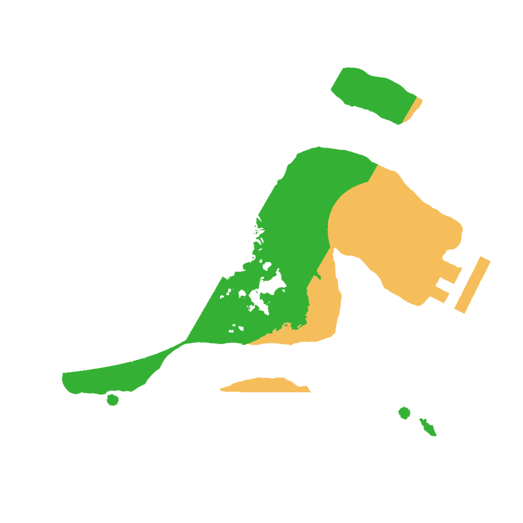 Biome Rust Map: Procedural Map, Size: 1800, Seed: 847285567