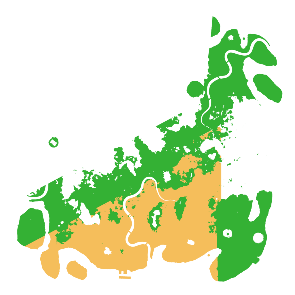 Biome Rust Map: Procedural Map, Size: 5000, Seed: 680750645